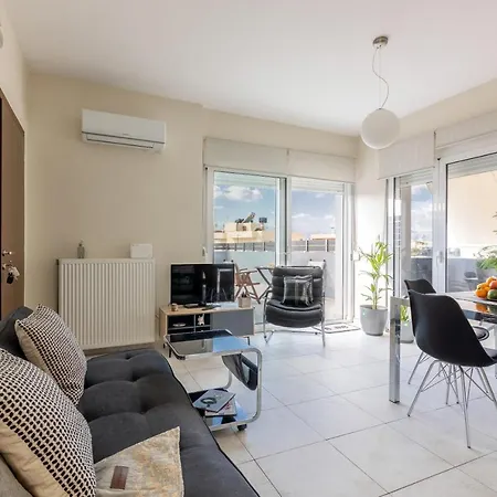 Bright & Modern Apt With View Heraklion (Crete) Exterior photo